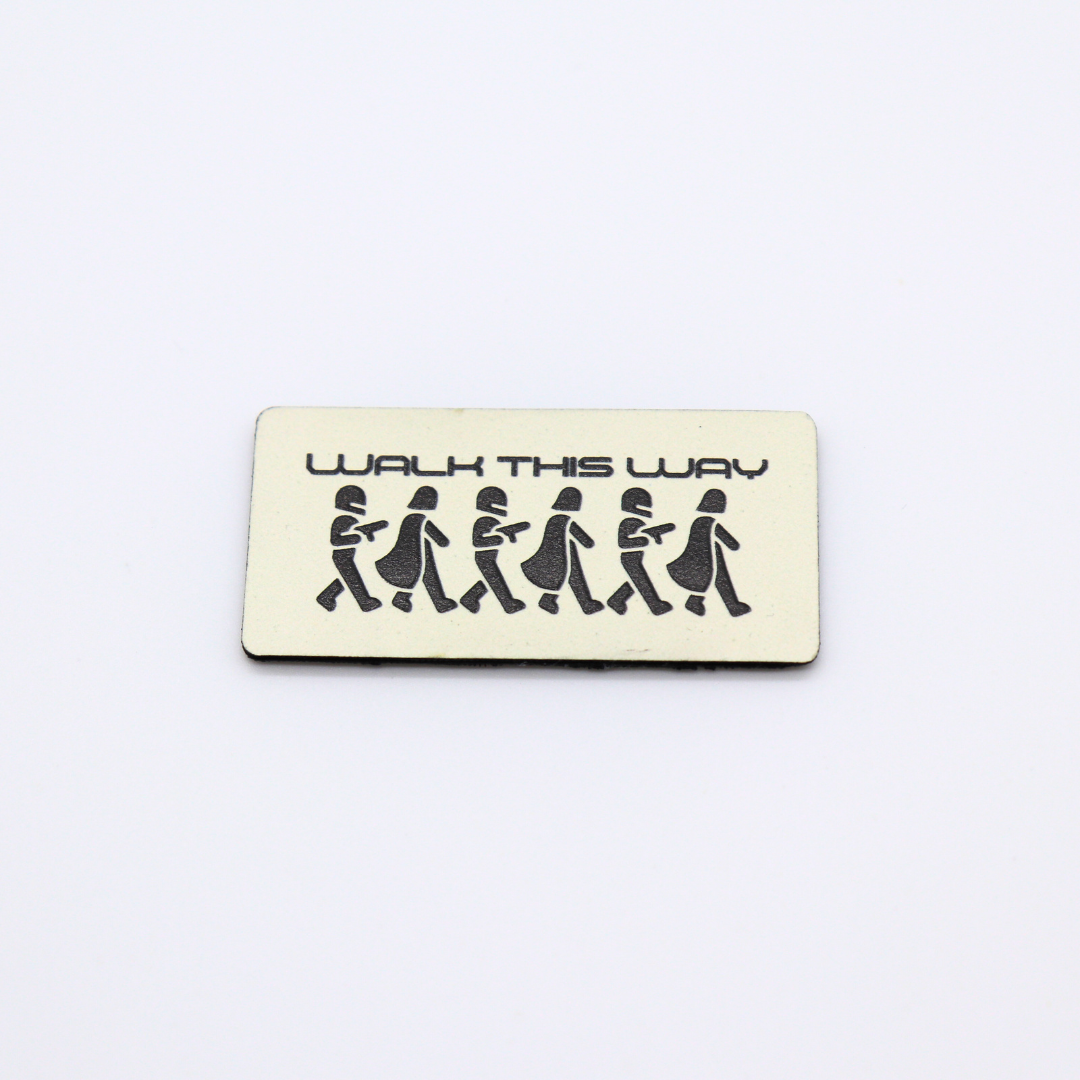 "Walk This Way" GLOW May the 4th Tag - Set of 3