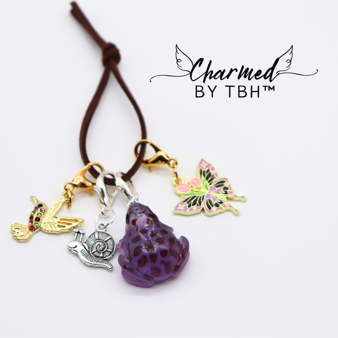 Garden Friends CHARMED™ Set of 4 (Frog Charm GLOWS)
