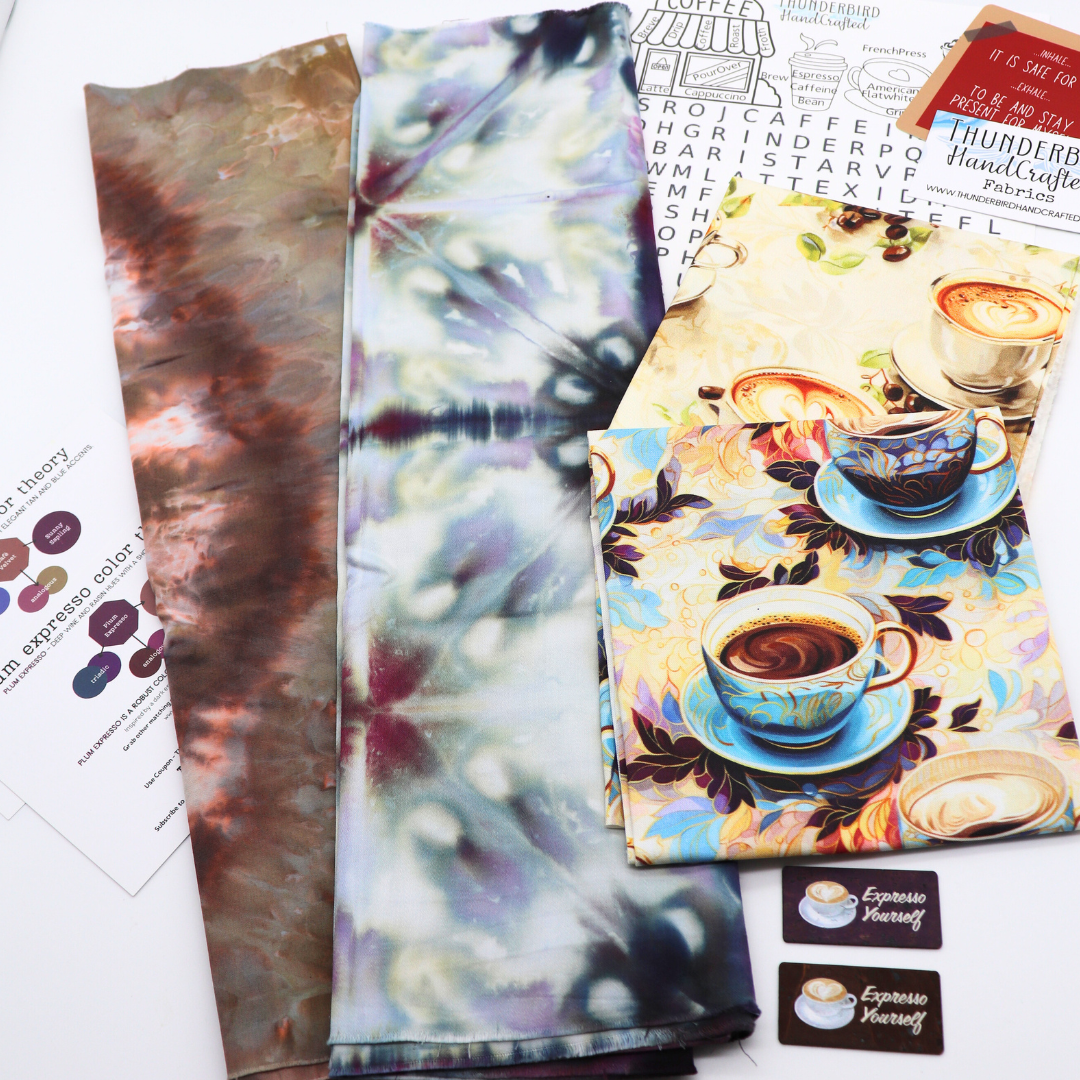 April 2025 DyeNamic Fabric Kit™ - Barista's Blend