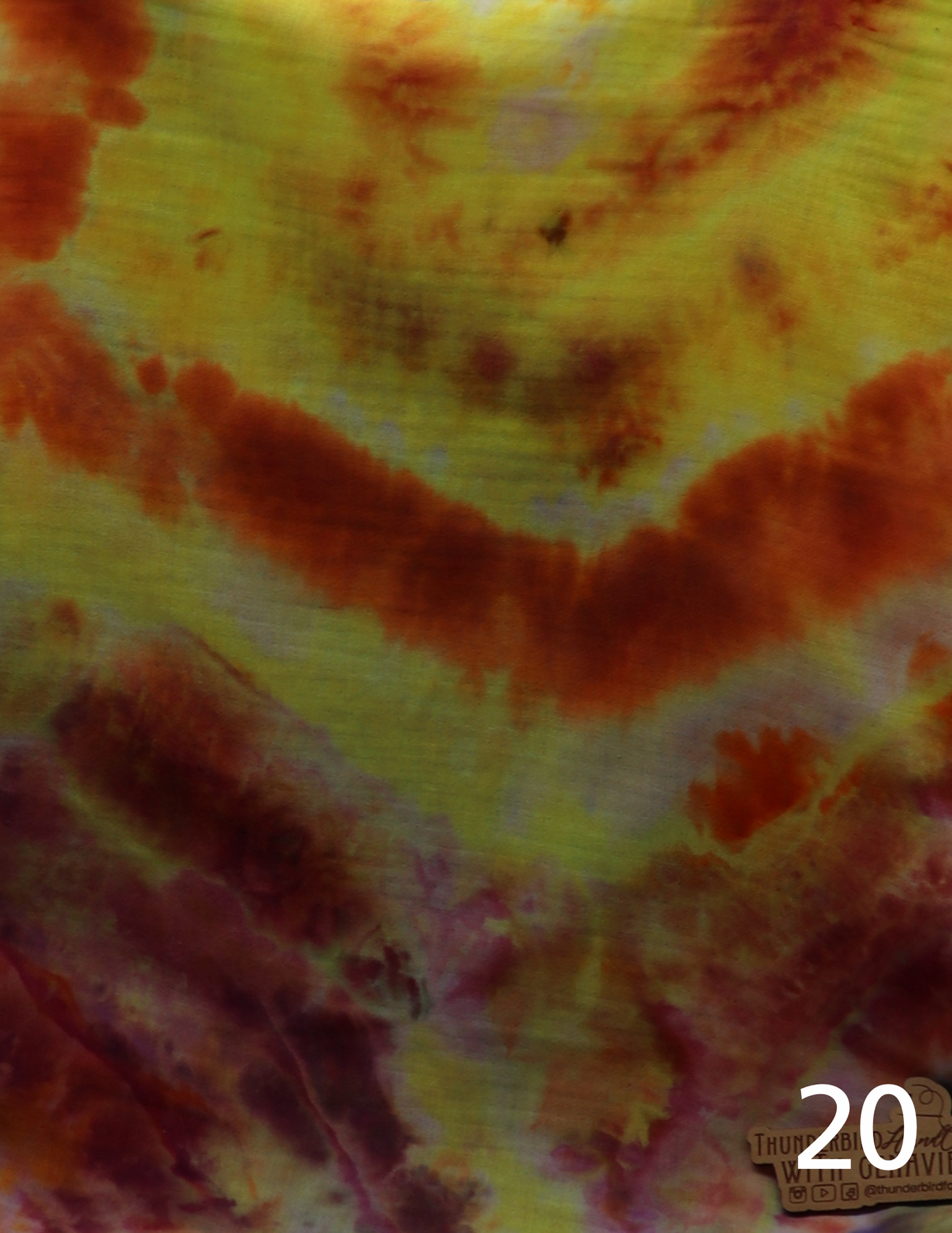 20 Tiger Lily - 1 yd Layered Gauze