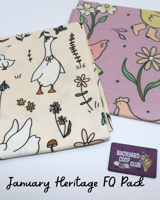 January 2026 Heritage Designs FQs w/ Exclusive Tag