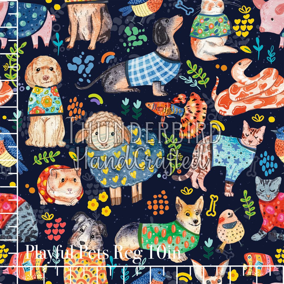 Playful Pets Reg 10in - PREORDER