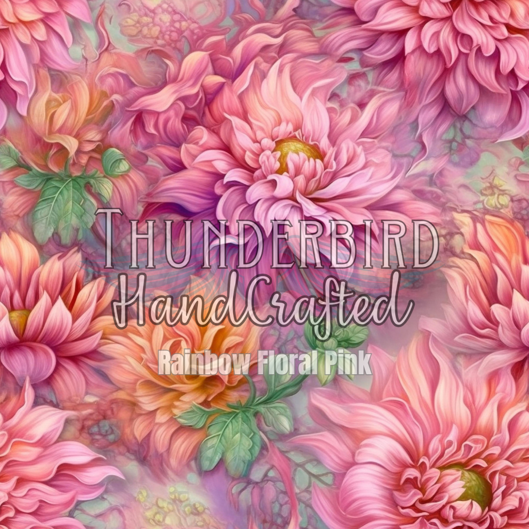 Rainbow Floral Pink (RETAIL)