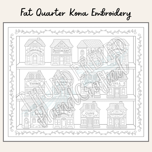 Spice House Embroidery Kit