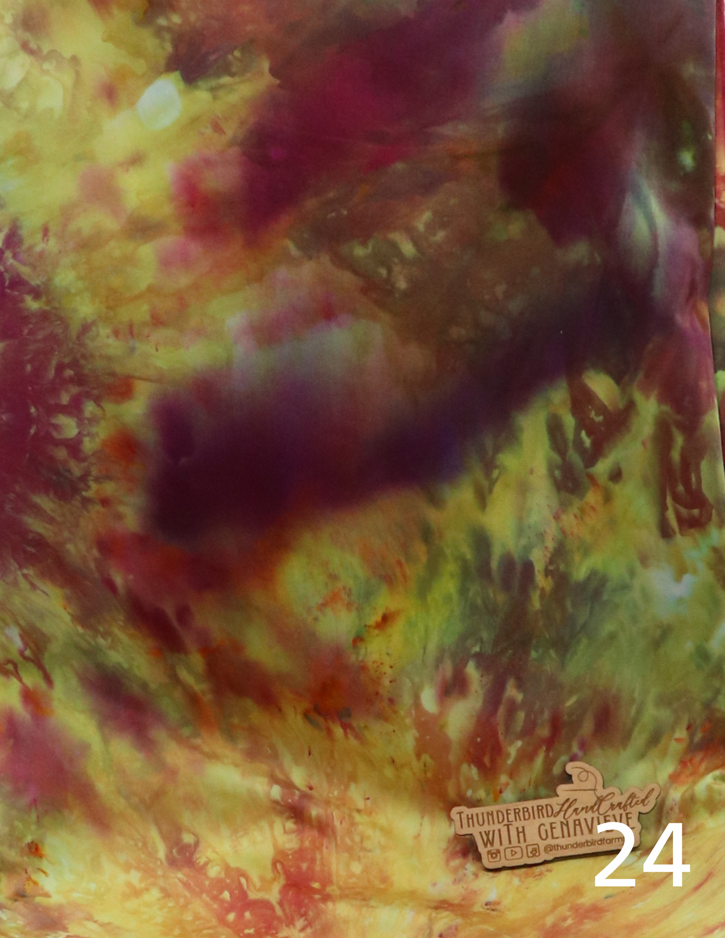 24 Tiger Lily - 3/4 yd Luxe Sateen