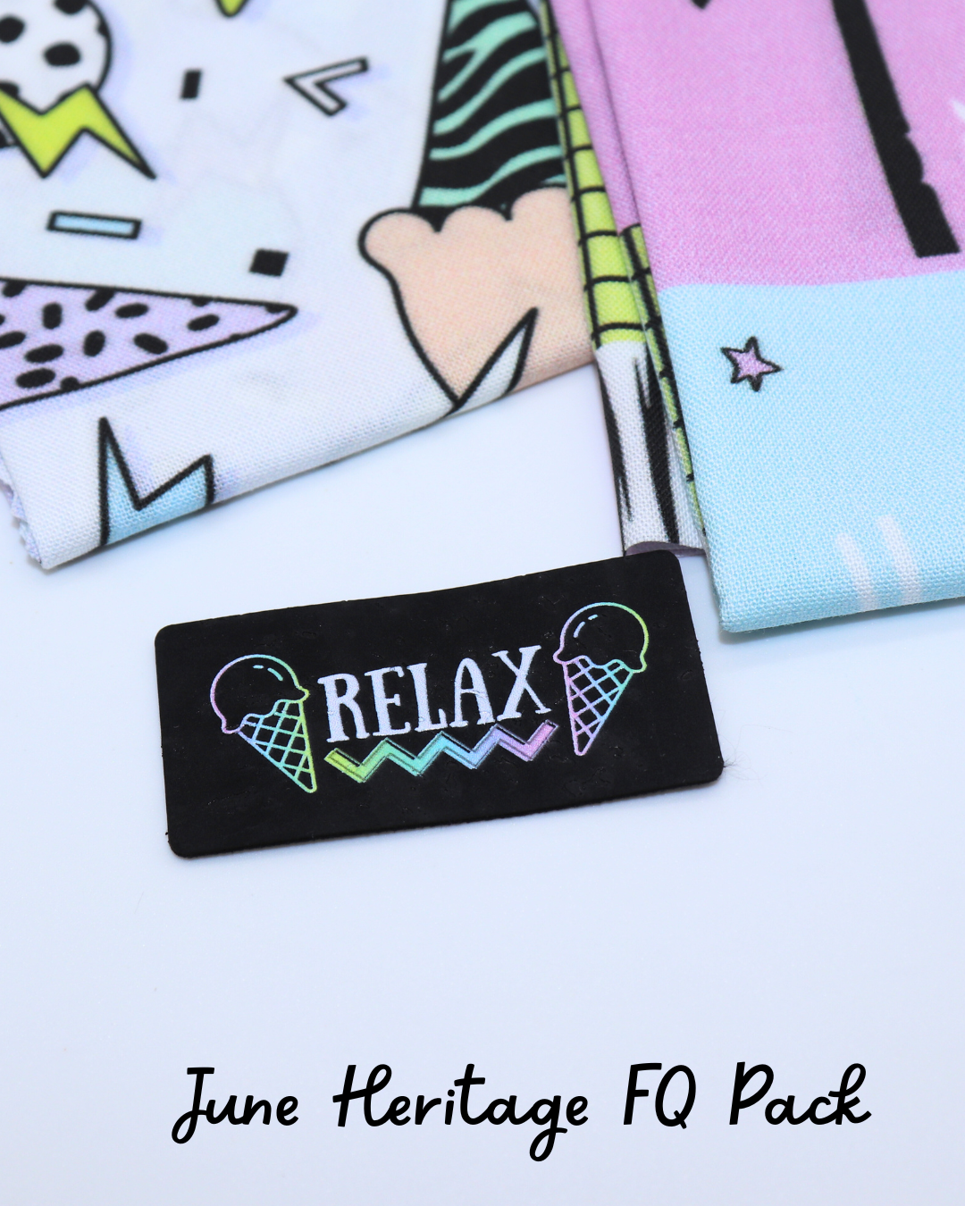 Relax Man Fat Quarters w/ Exclusive Tag
