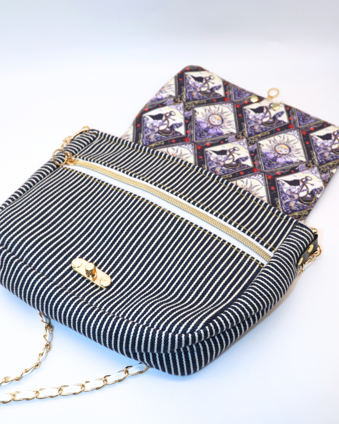 Dianne Nautical Sea Navy Crossbody