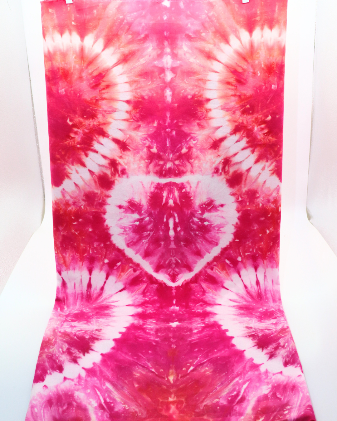 February Q1 - Galentines Heart Dyed Fabric