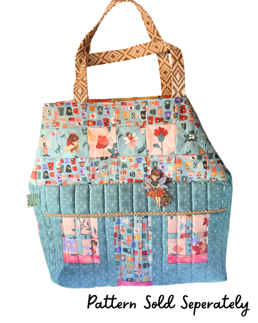 Thimbelina Bag Kit - (Recommended Pattern: The Cosy Cottage from Square Stories)