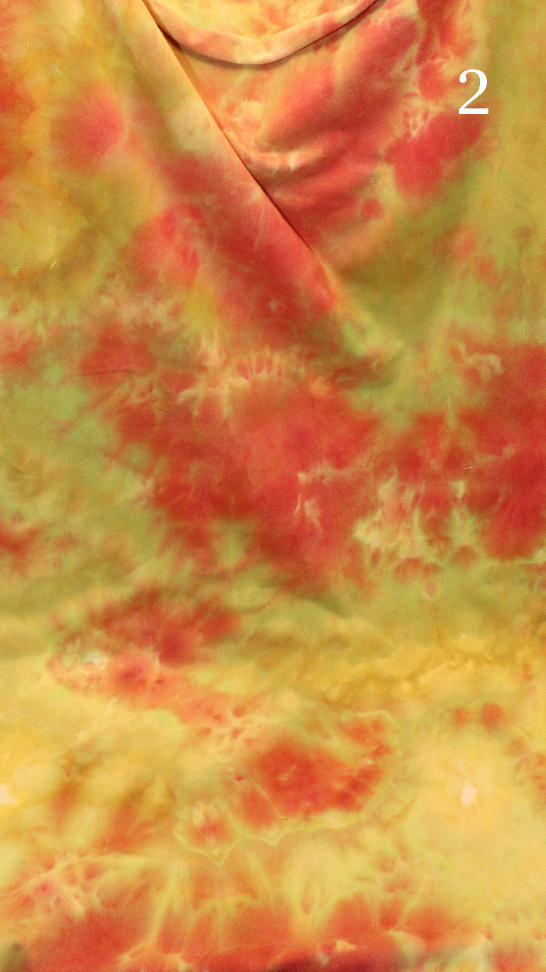 2 - 1 yd Organic Knit - Crimson Canyon