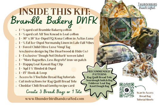 Bramble Bakery Bread Lovers Kit - Includes Pattern, Recipe & More!