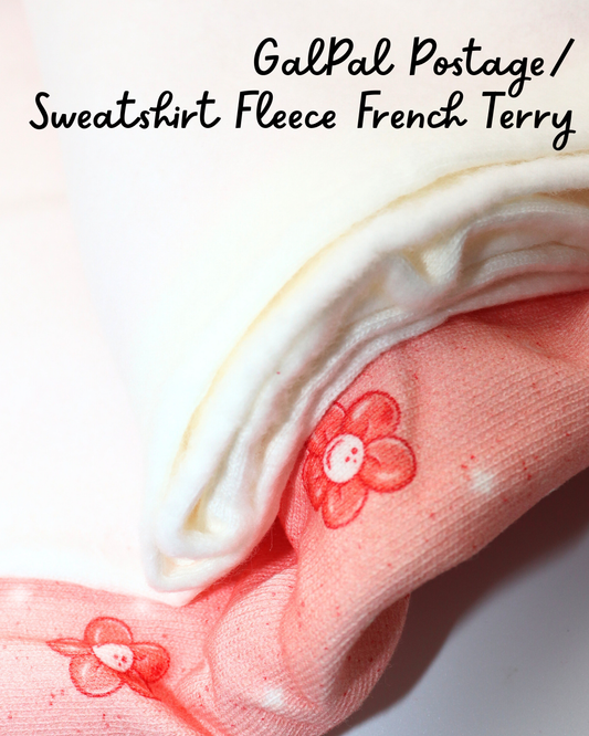 GalPal Postage Sweatshirt Fleece French Terry Kit