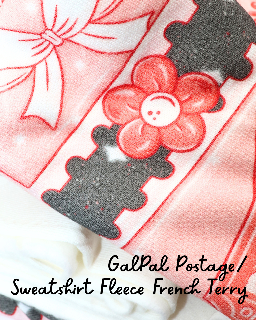 GalPal Postage Sweatshirt Fleece French Terry Kit