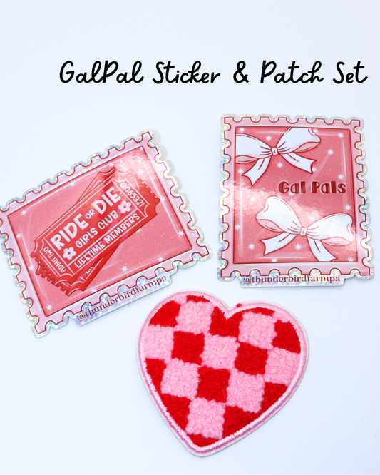 GalPal Sticker & Patch Set