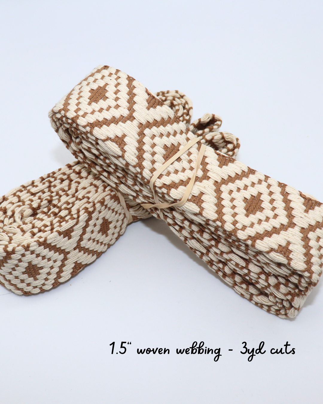Neutral Woven Webbing
