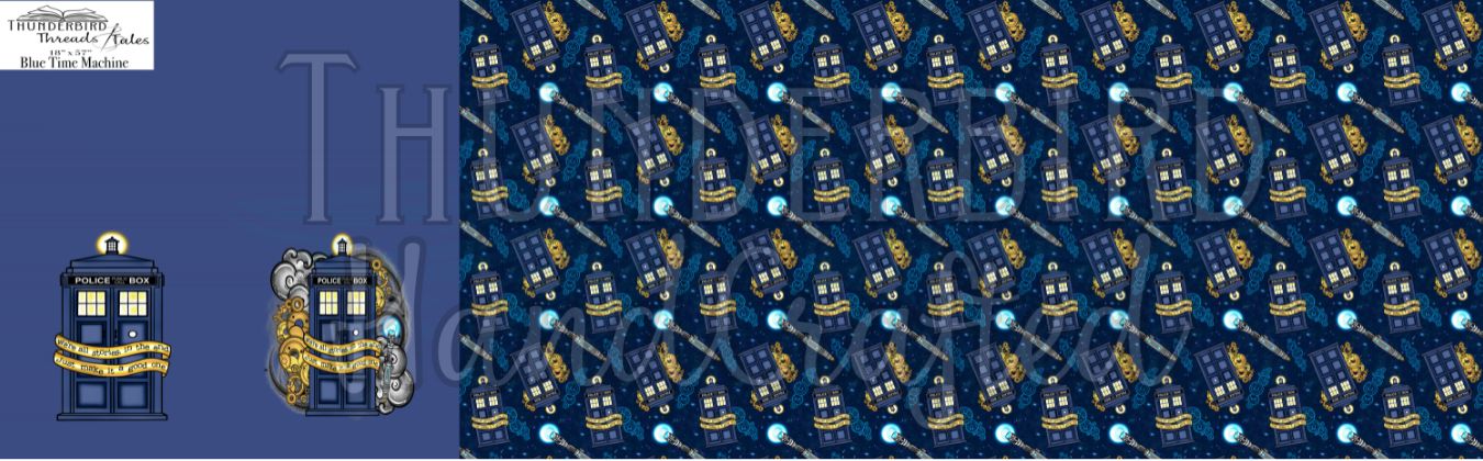 Blue Time Machine - Book Lovers Panel