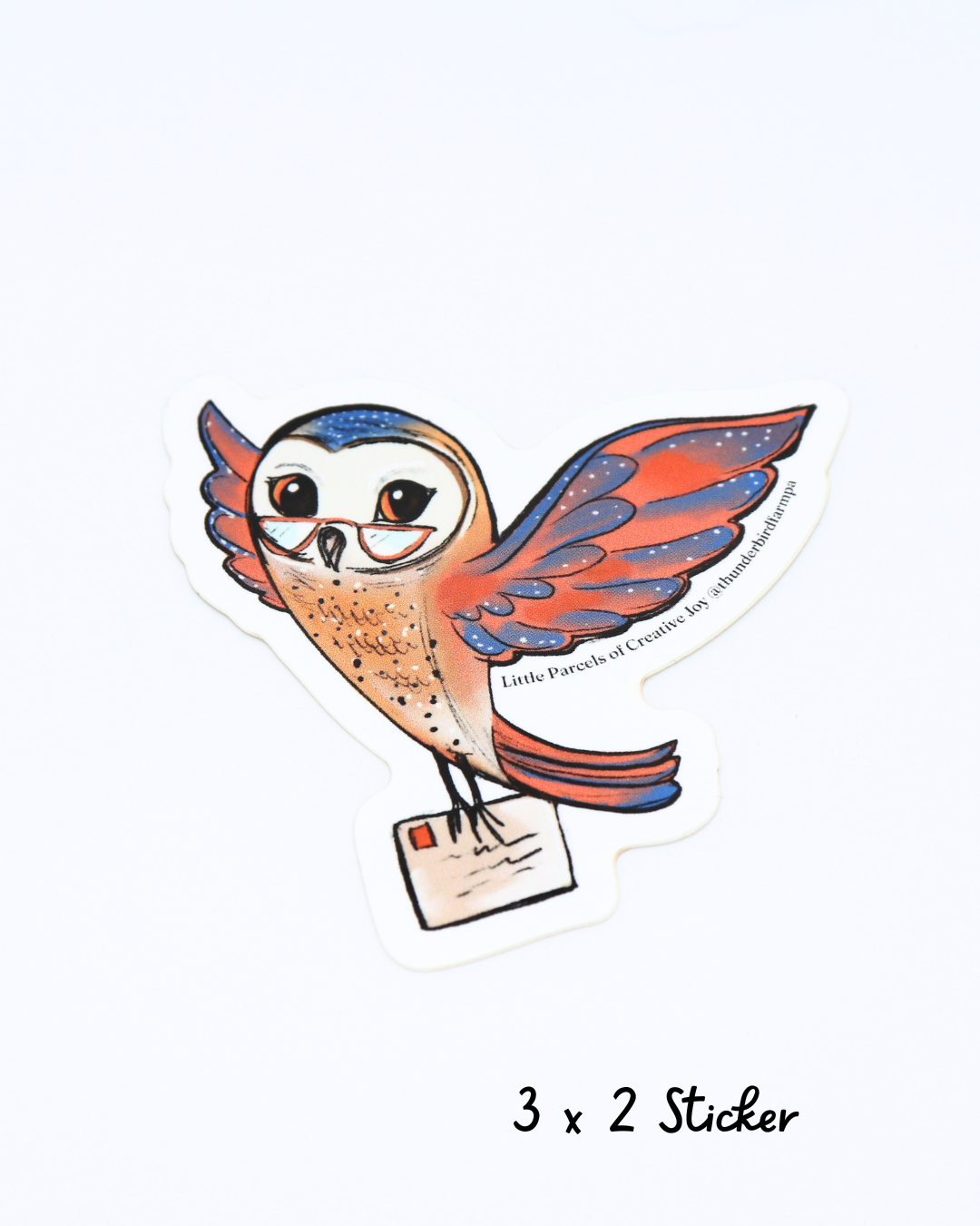 Evie the Owl Sticker