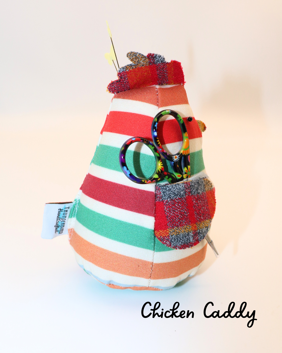 Chicken Caddy - Stripped w/ Black Enamel Snips