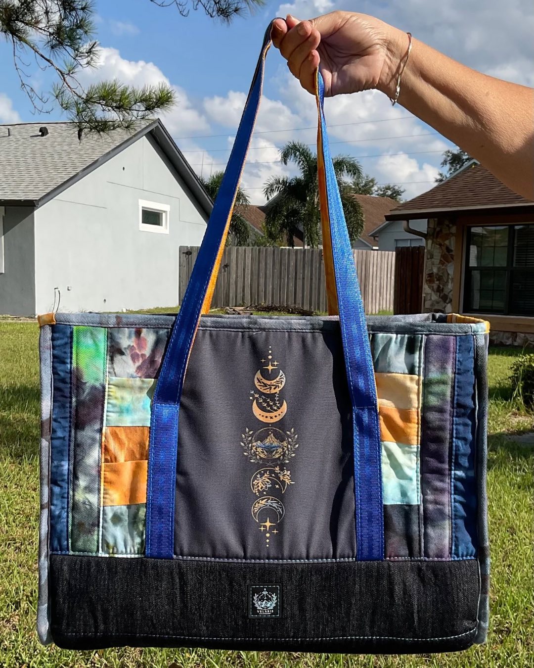 Quilted Tote Bag Digital Pattern