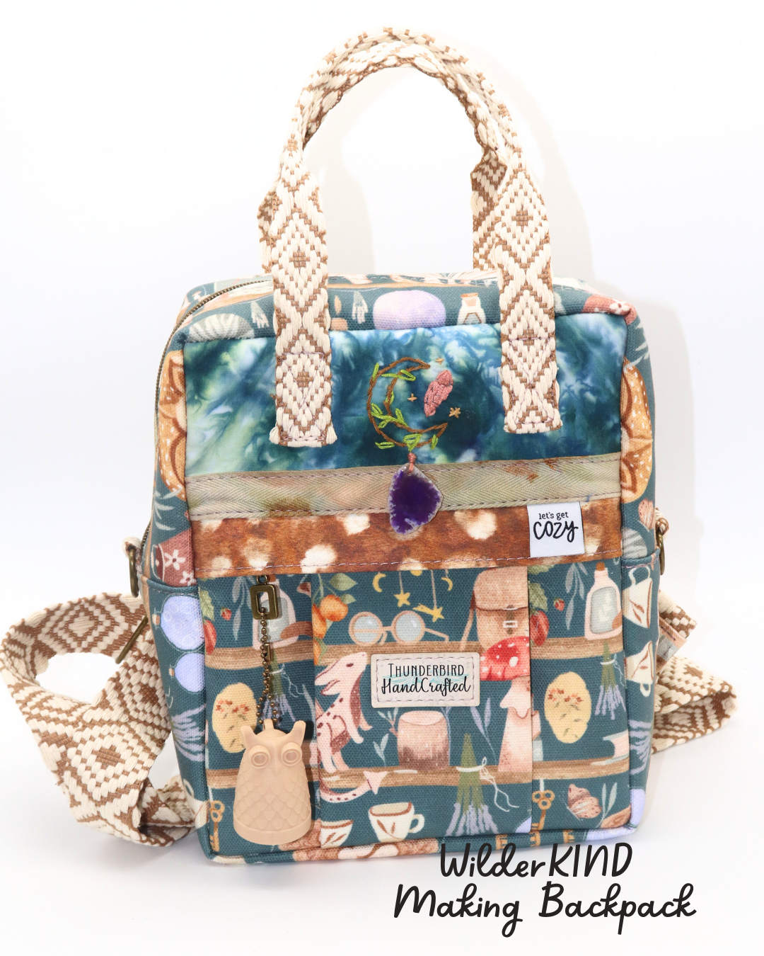 Making Backpack by Noodlehead - Print Pattern