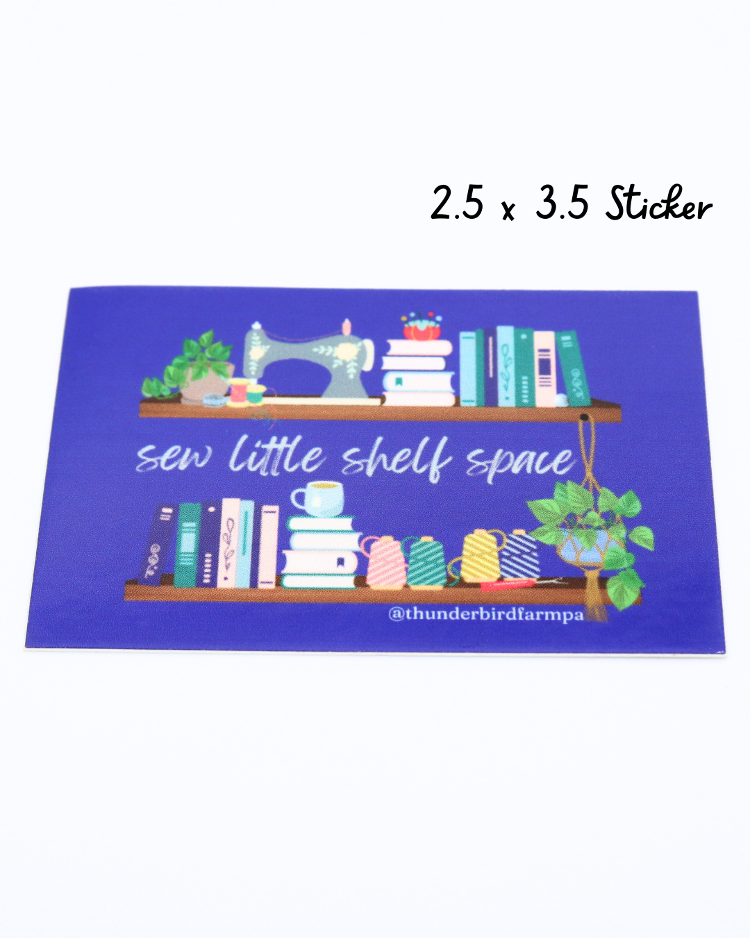 Sew Little Shelf Space Sticker