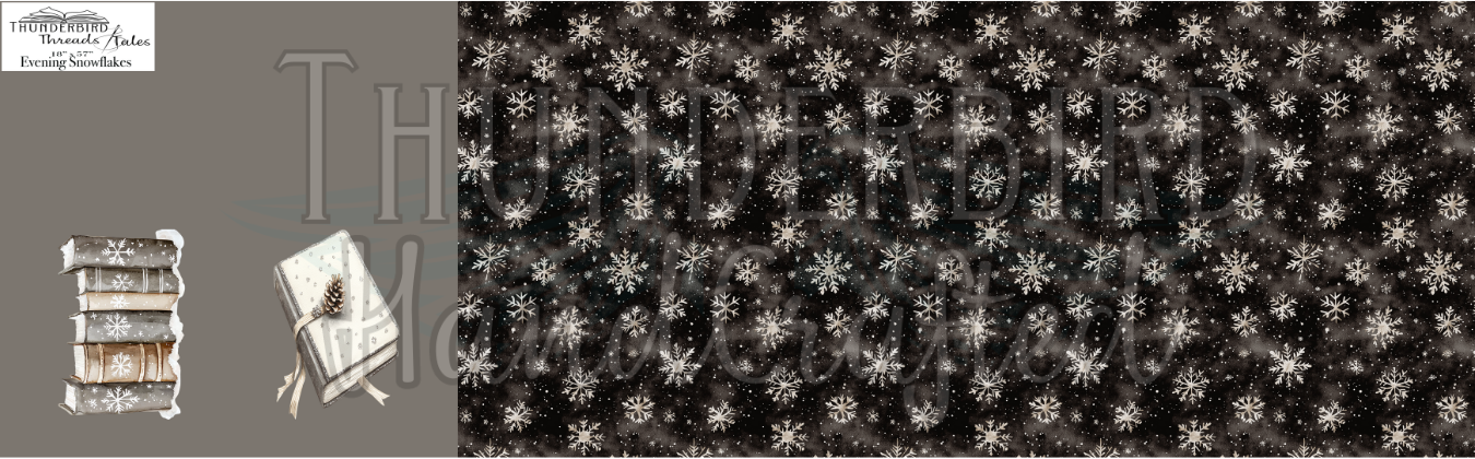 Evening Snowflakes - Book Lovers Panel