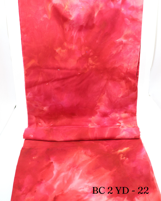 22 - Brushed Cotton 2 yd - Firecracker Red