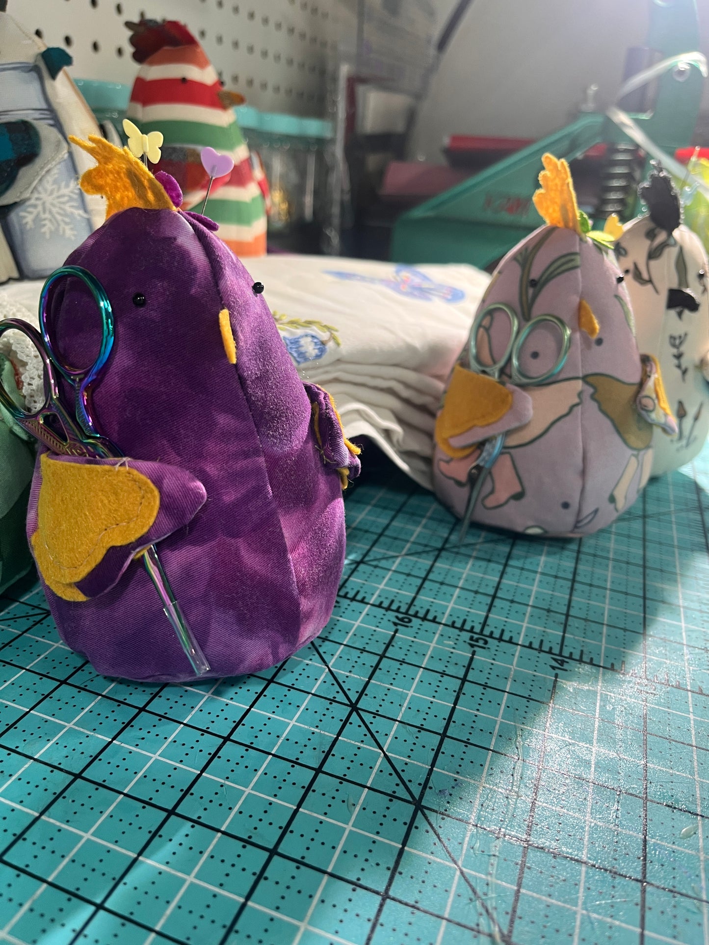 Backyard Coop Club Fat Quarters w/ Tag