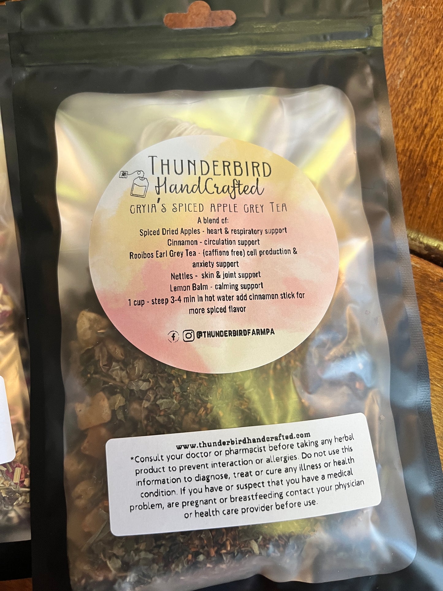 Loose Leaf Tea Set - Gryia’s Spiced Apple Grey Tea