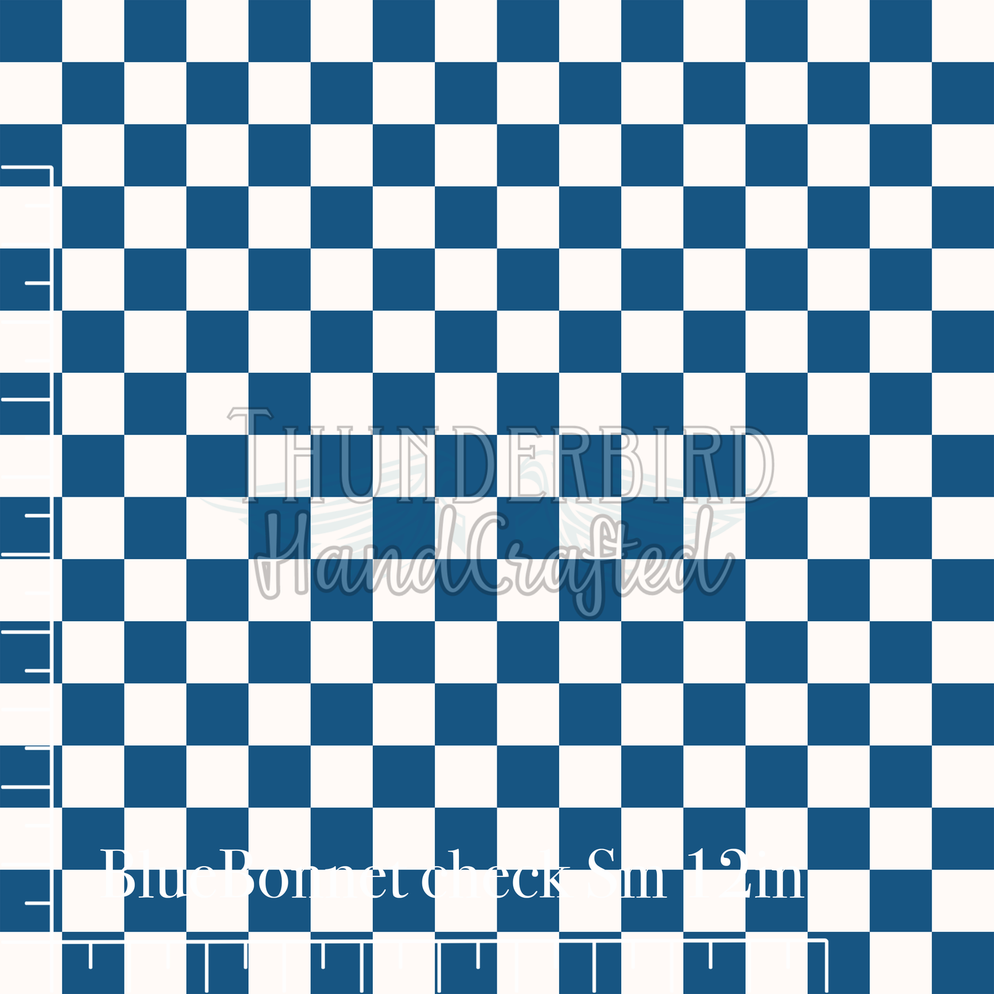 Bluebonnet Check Sm 12in - PREORDER