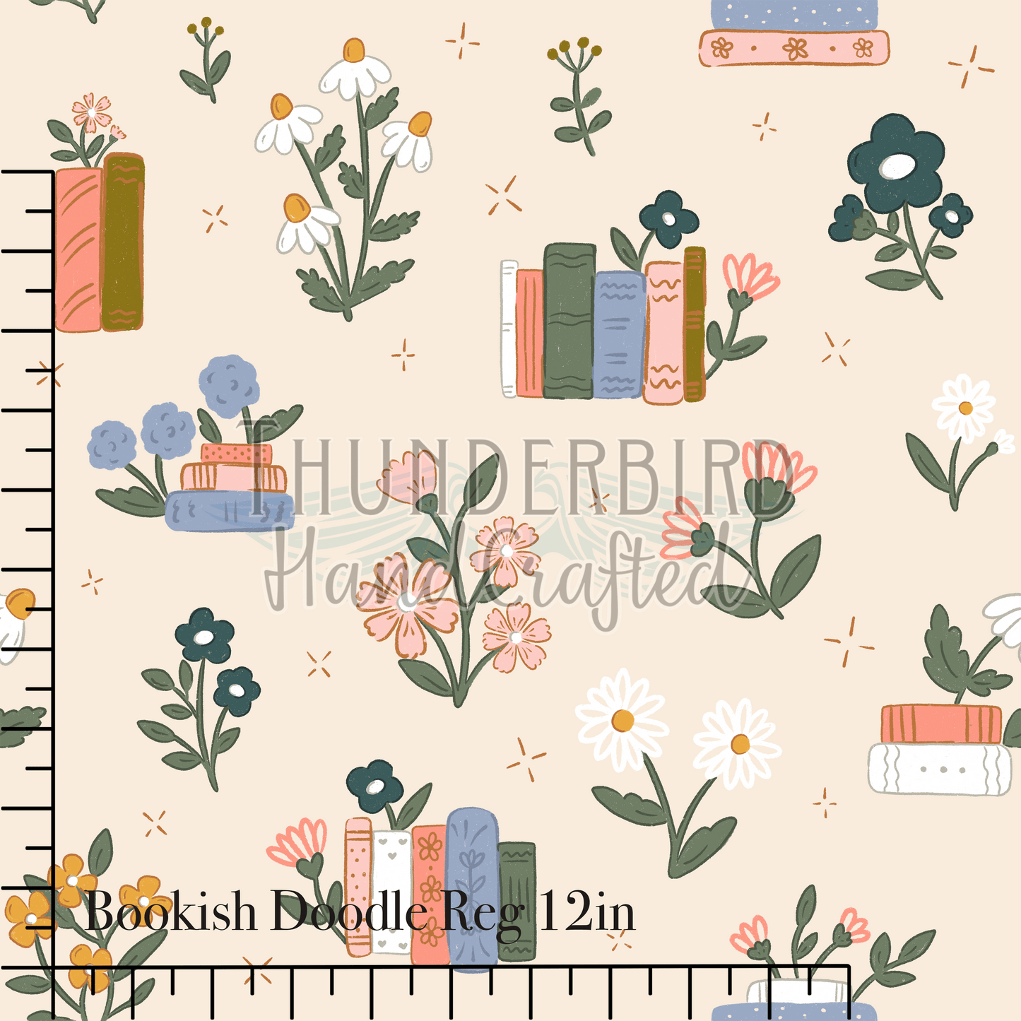 Bookish Doodle Reg 12in - PREORDER