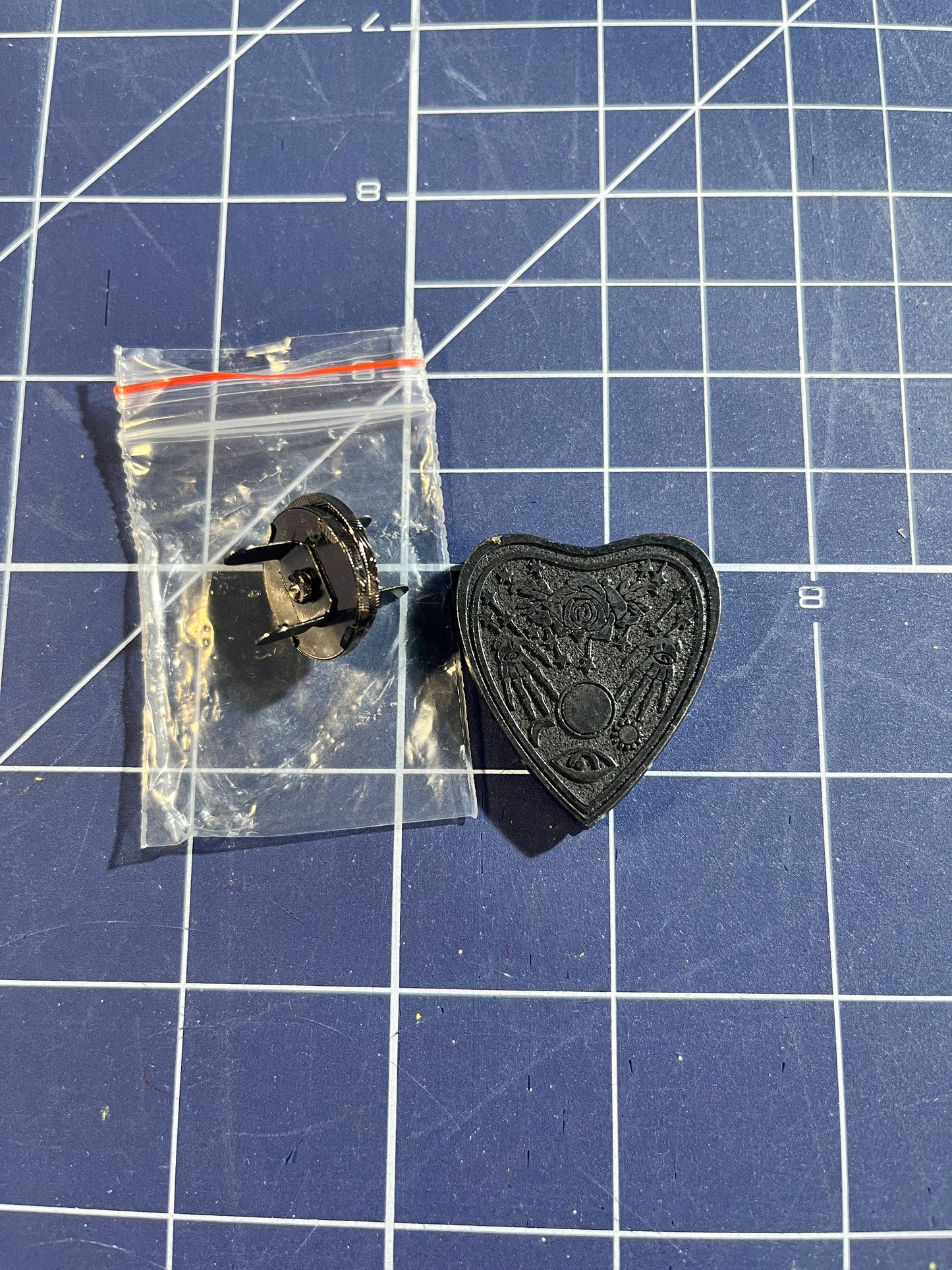 Plate Magnet Matte Black- Ouji Board Mover