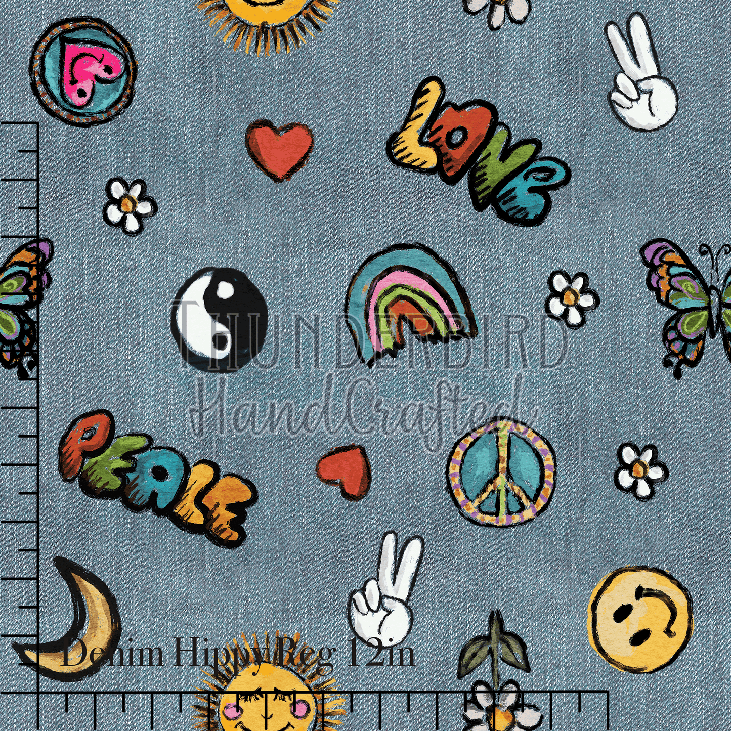 Denim Hippy Reg 12in - PREORDER