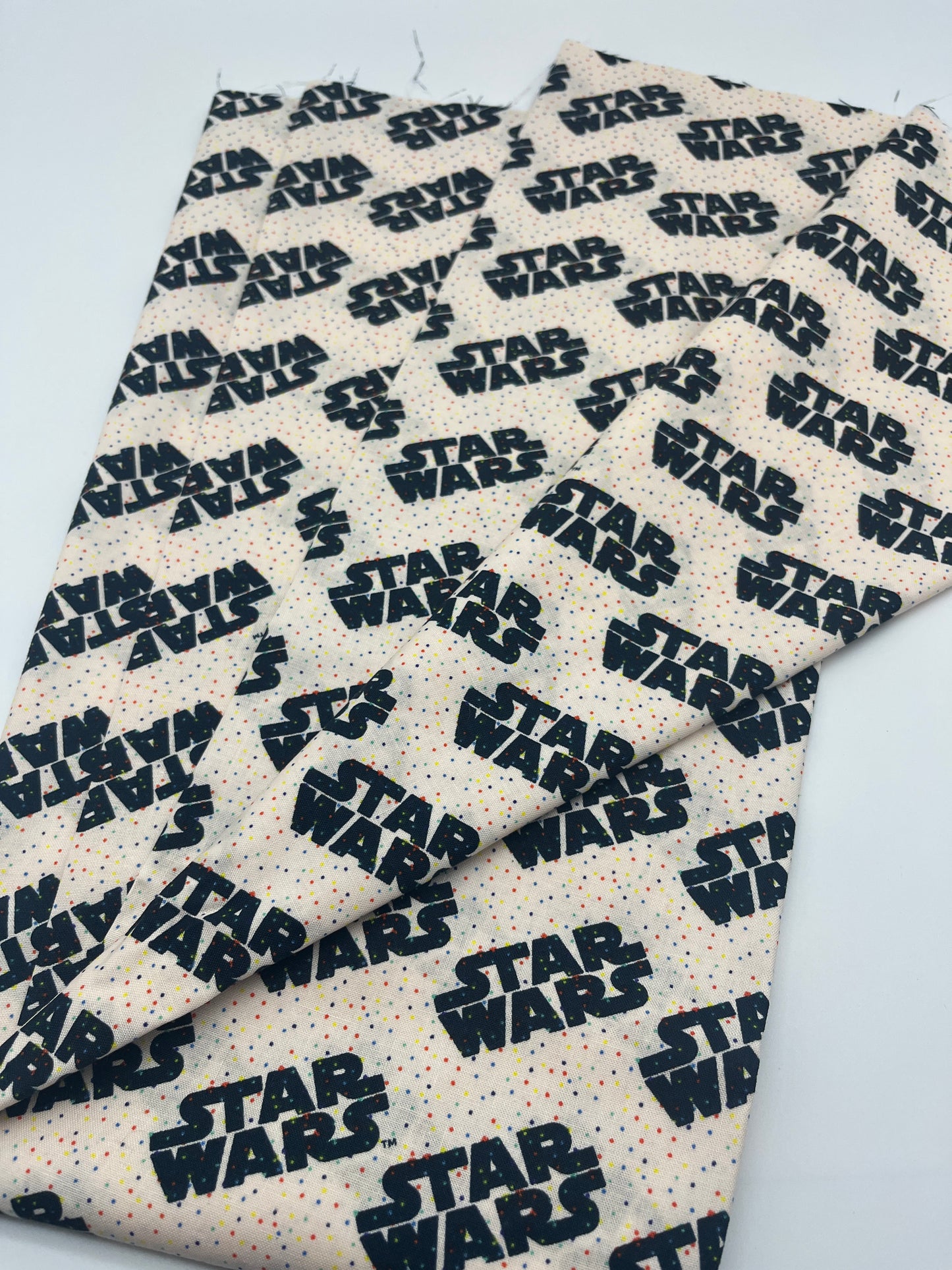 1 yard - Cotton Woven - Star Wars Sprinkles