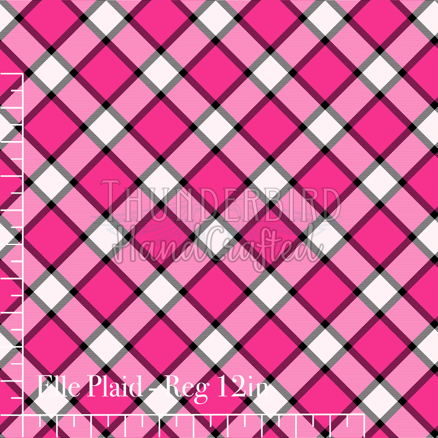 Elle Plaid 67.5" Sport Lycra Piece