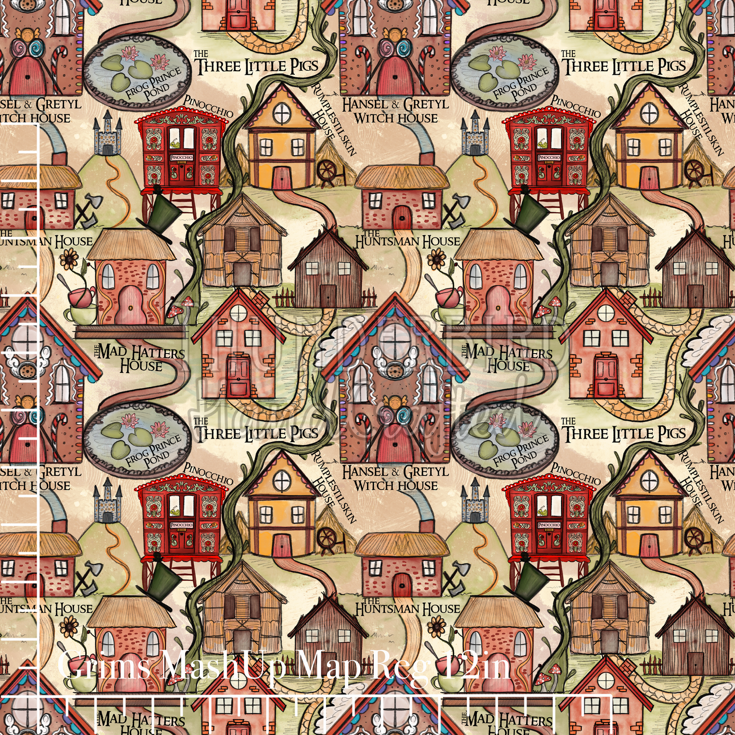 Grimms MashUp Map Reg 12in EXCLUSIVE - PREORDER