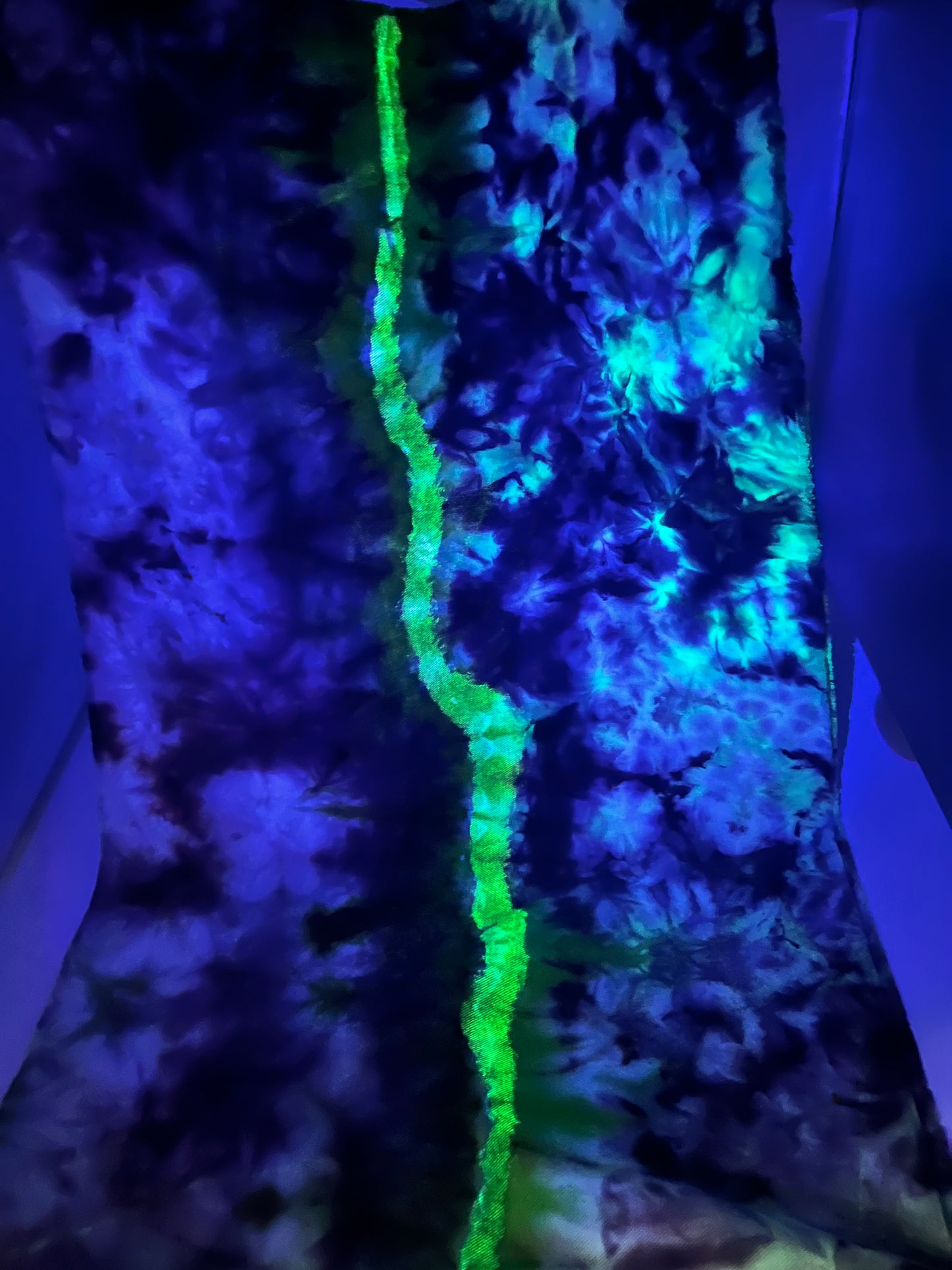 Dark Mark (GLOW IN THE DARK) 1/2 yd Denim