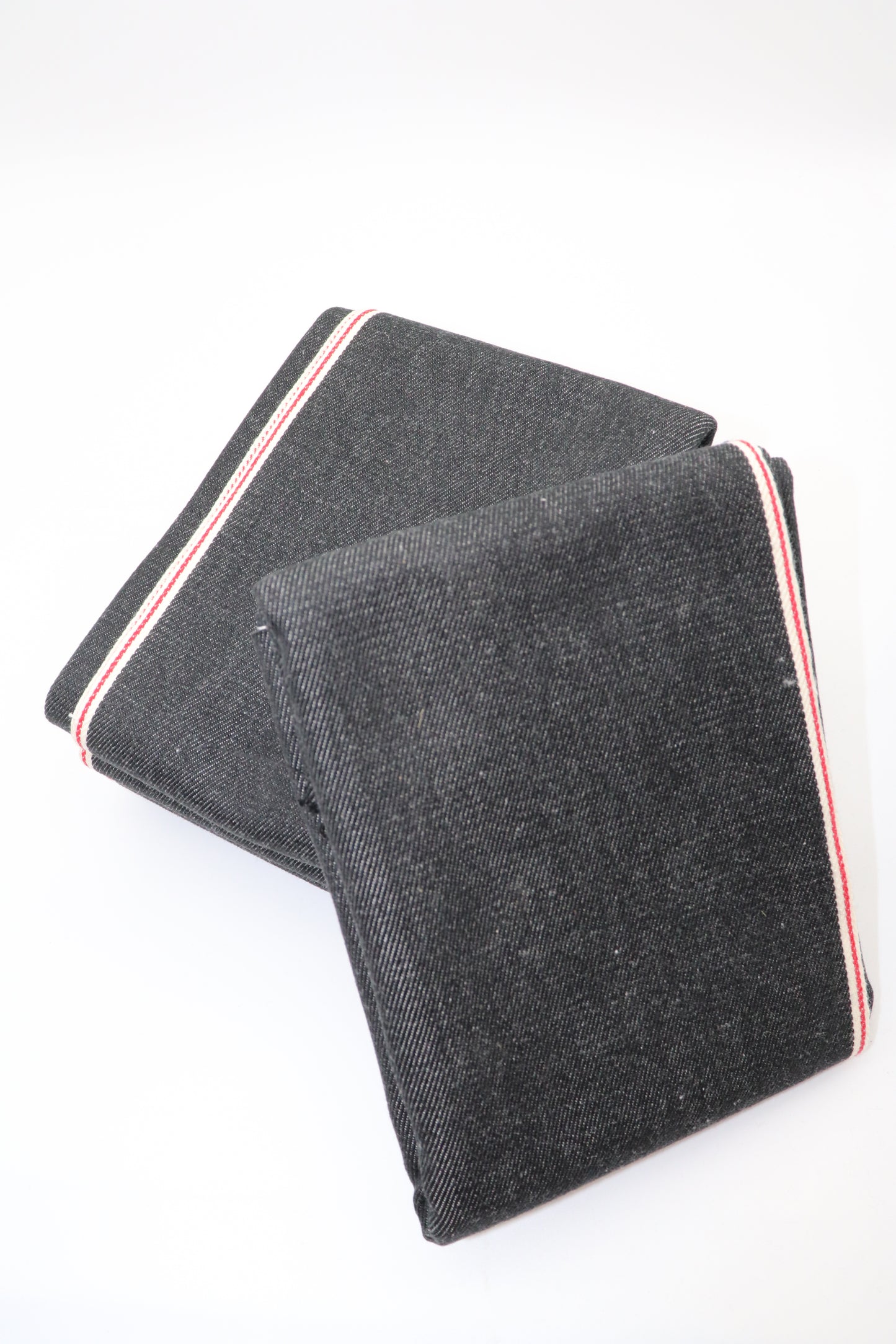Black Denim - Vintage Milled 51" Wide