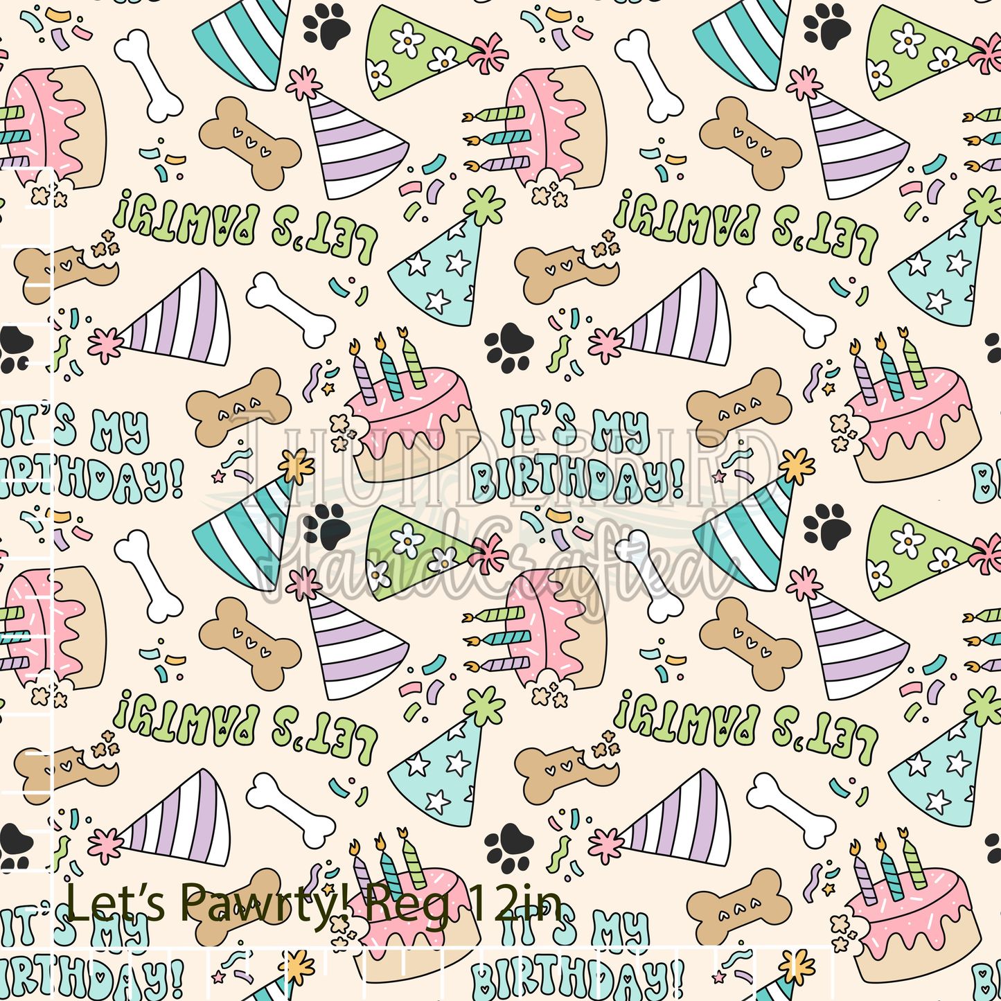 Let's Pawrty! Reg 12in - PREORDER
