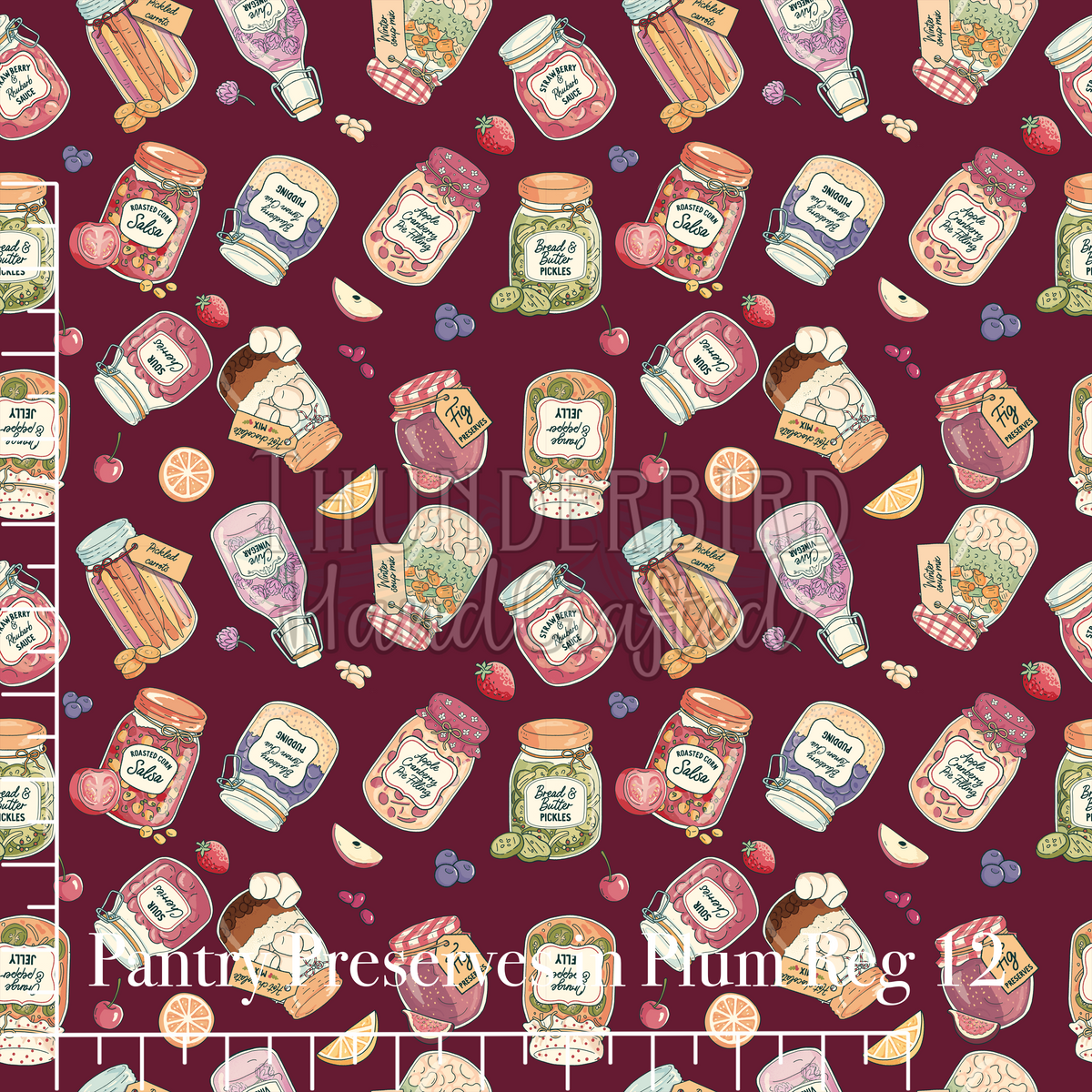 Pantry Preserves in Plum Reg 12in - Exclusive PREORDER