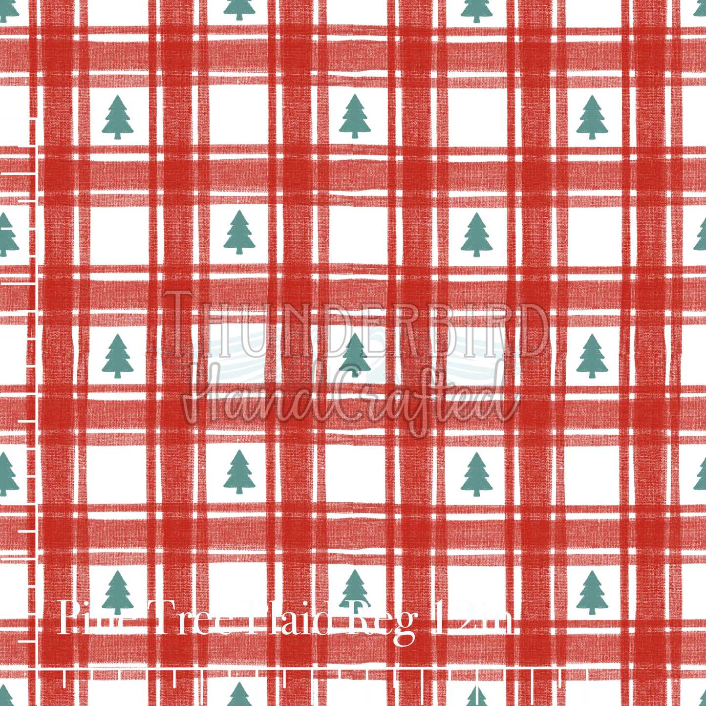 Pine Tree Plaid Reg 12in