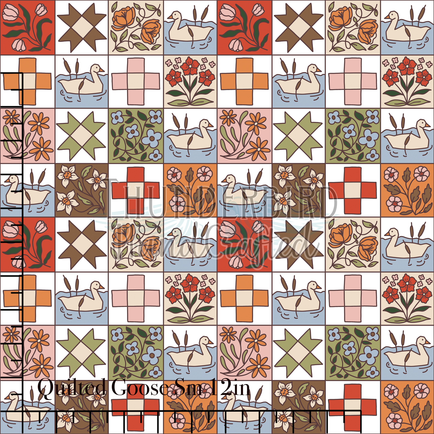 Quilted Goose Sm 12in - PREORDER