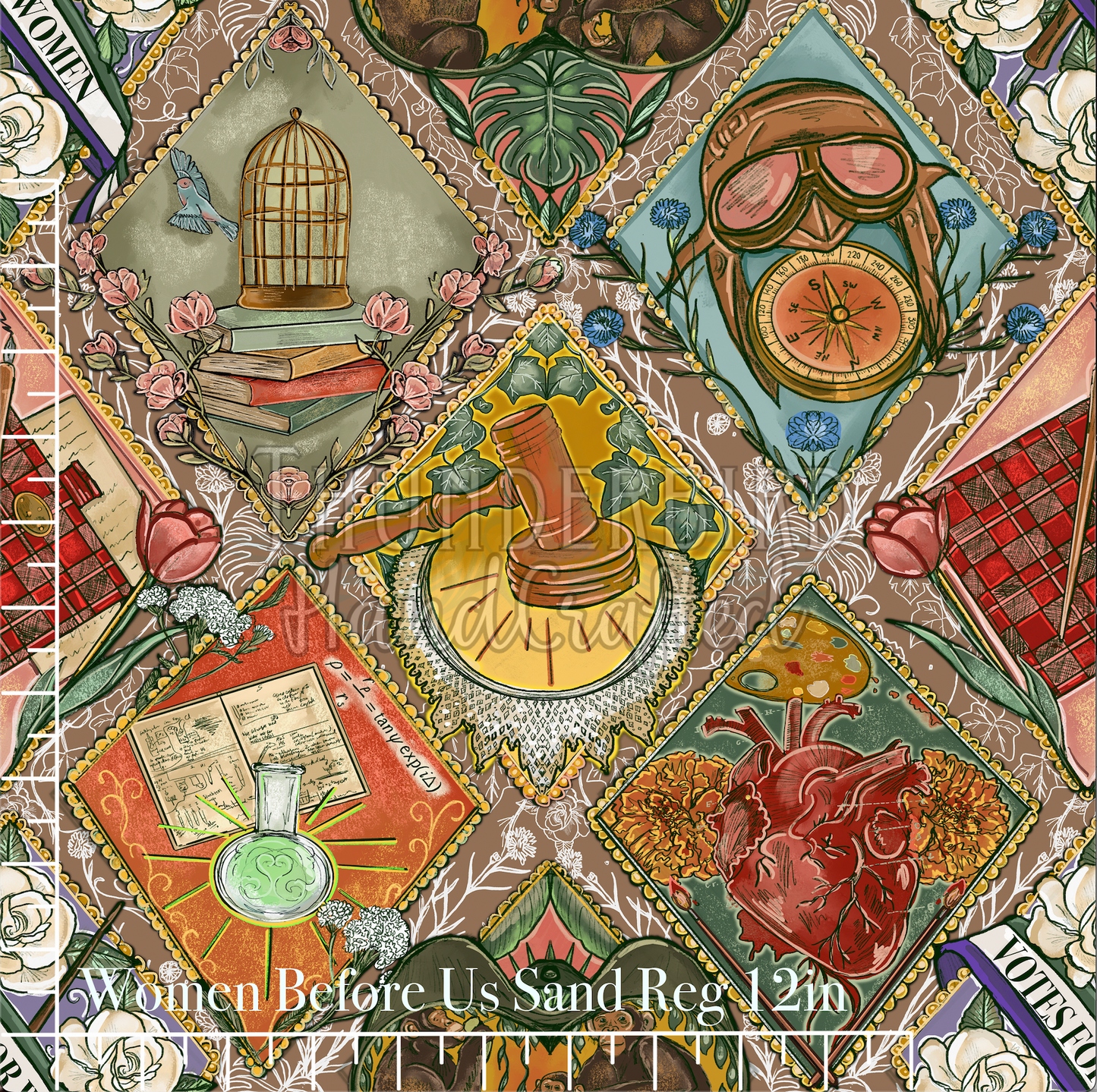 Women Before Us (Sand) Reg 12in - RETAIL - KONA