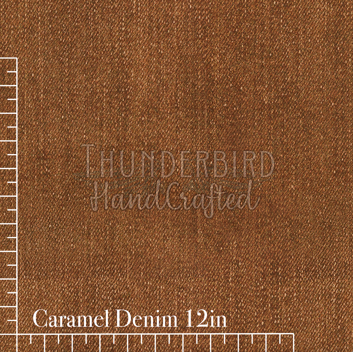 Caramel Denim Reg 12in - PREORDER