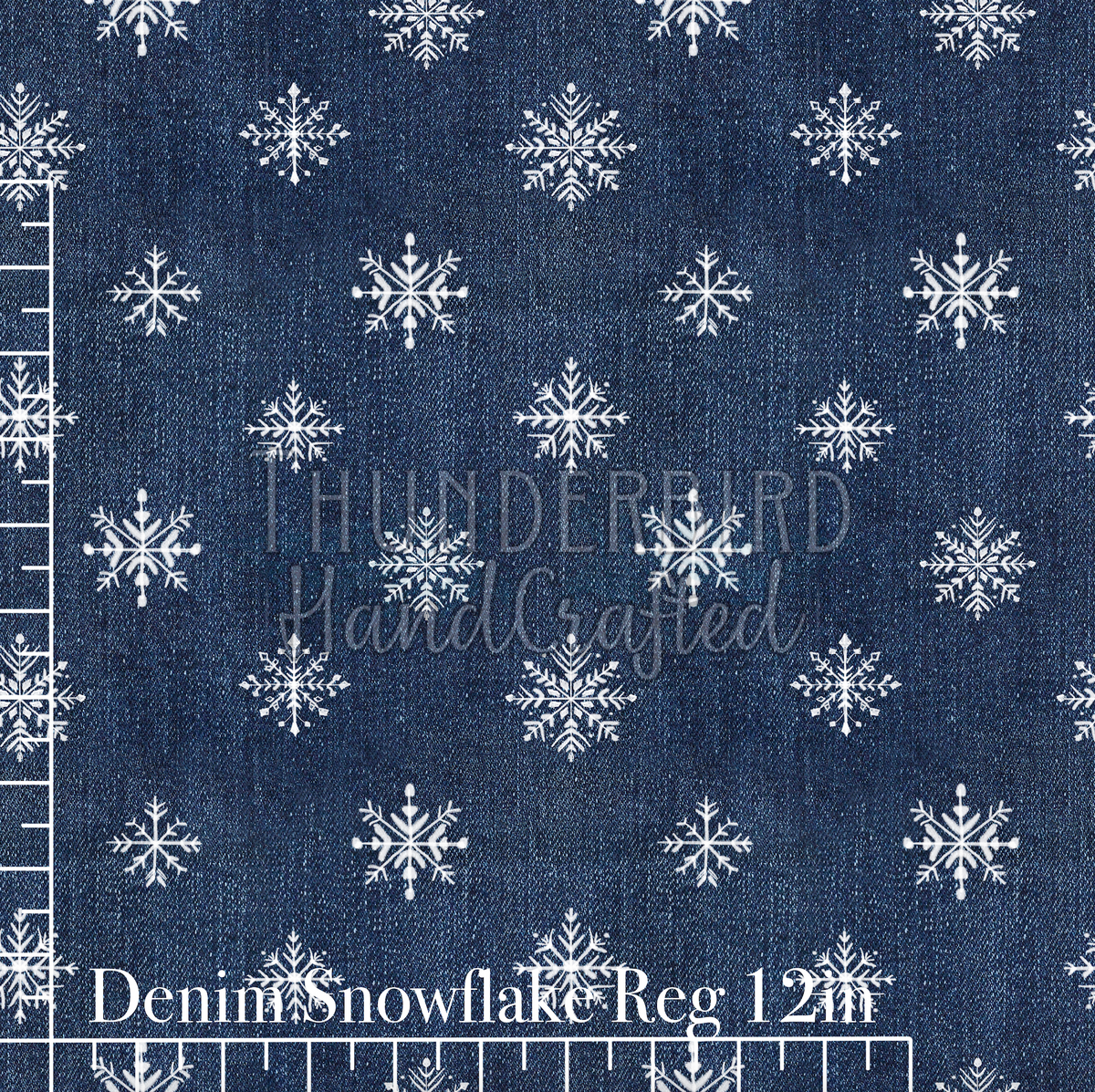 Denim Snowflake 12in - PREORDER