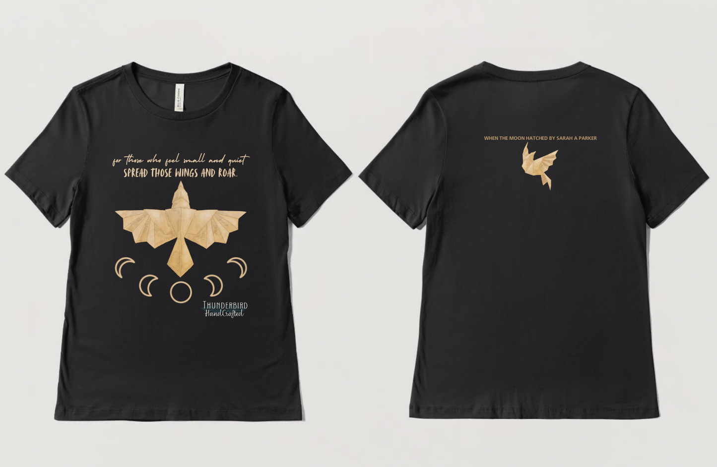 "For Those Who Feel Small & Quiet" Tee - When the Moon Hatched Licensed