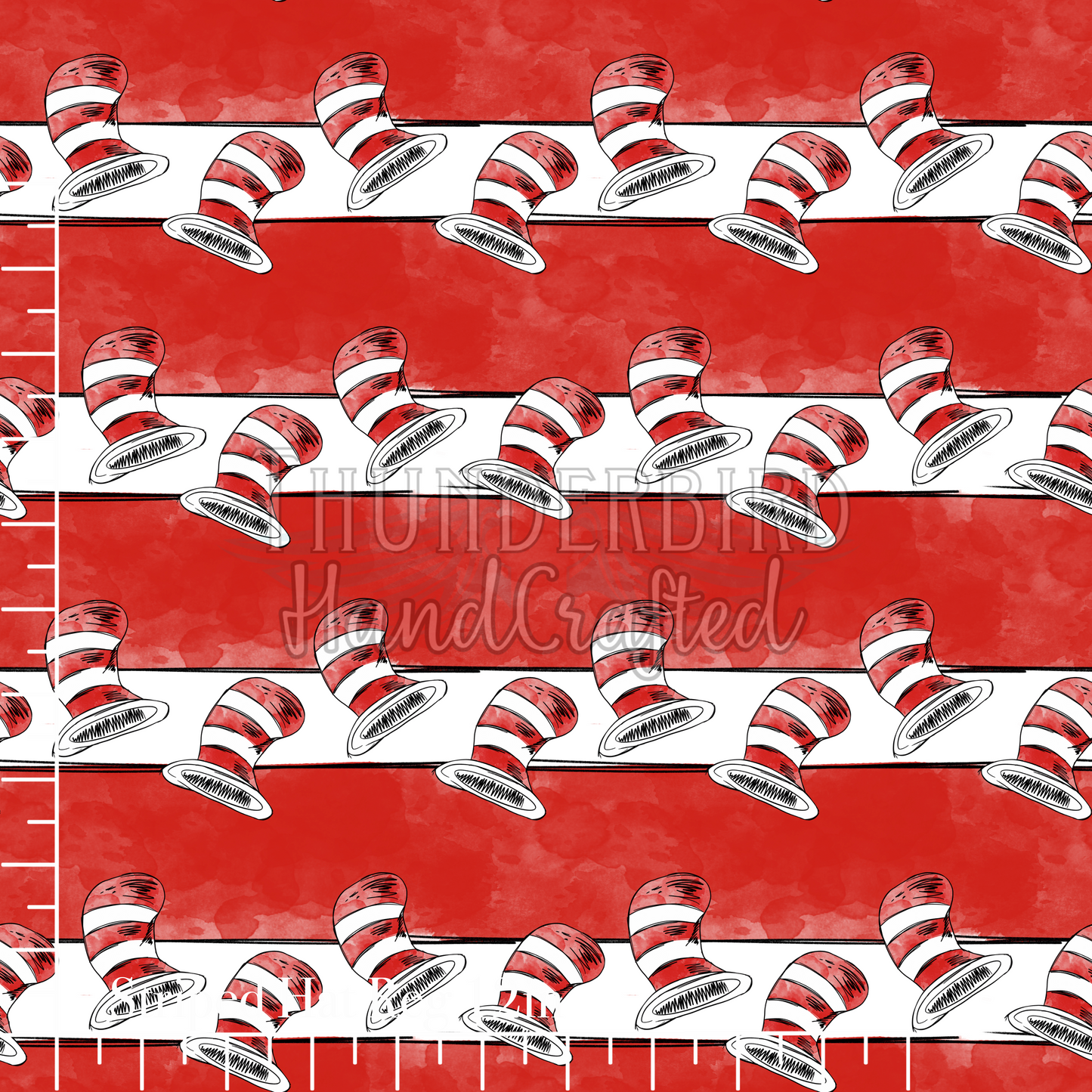 Striped Hat Reg 12in - Mar 2025 DNFK