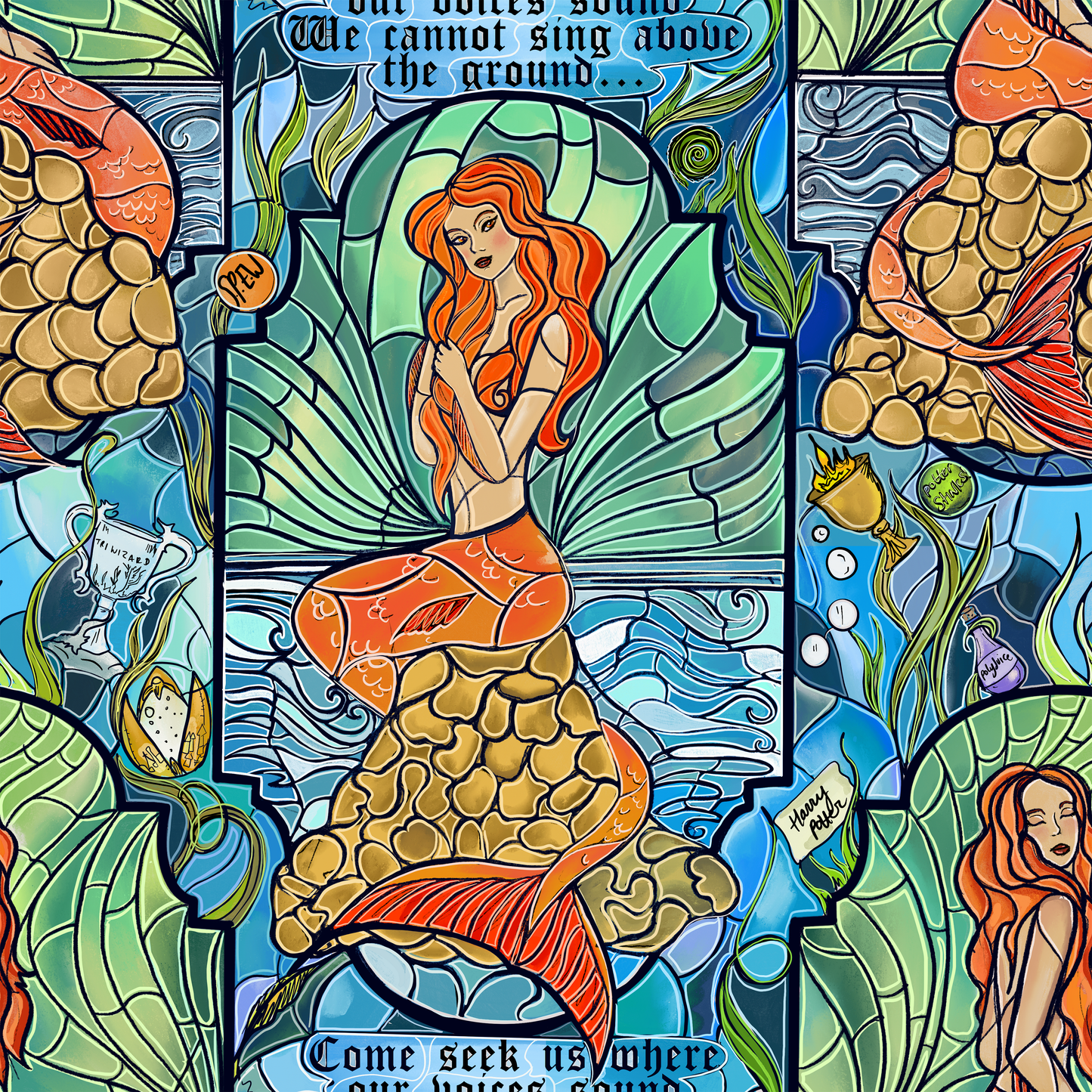 TriWizards Siren Song TS 137" Sport Lycra Piece