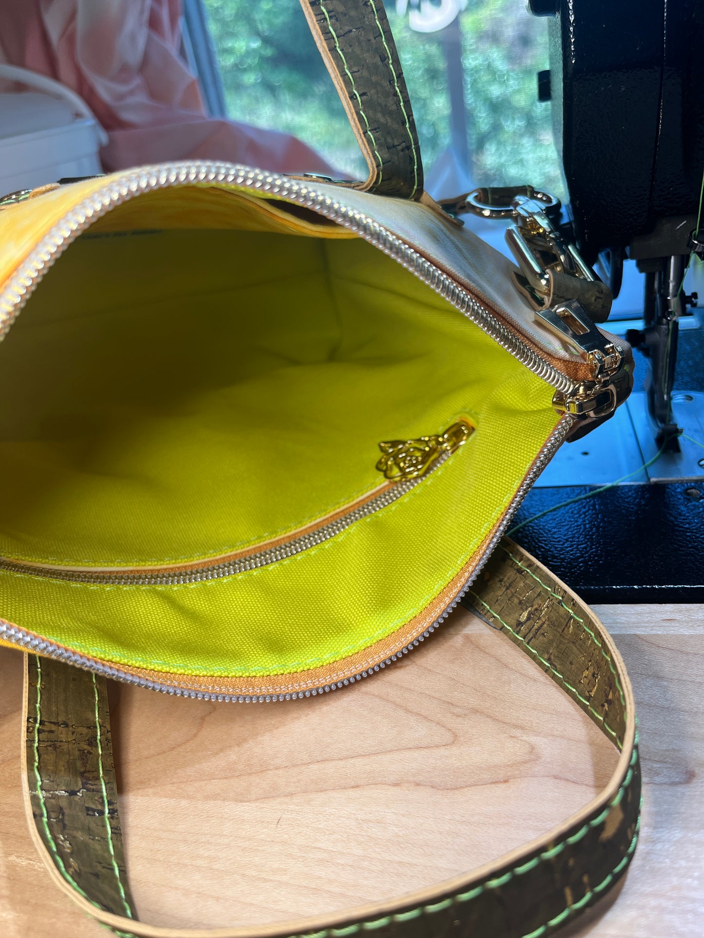 Honeycomb & Pistachio - Novak Crossbody