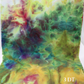 3- 1/2 yd Denim Twill - Watercolor Rainbow